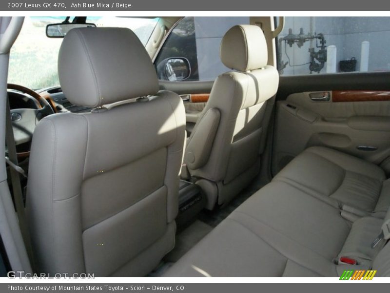 Ash Blue Mica / Beige 2007 Lexus GX 470