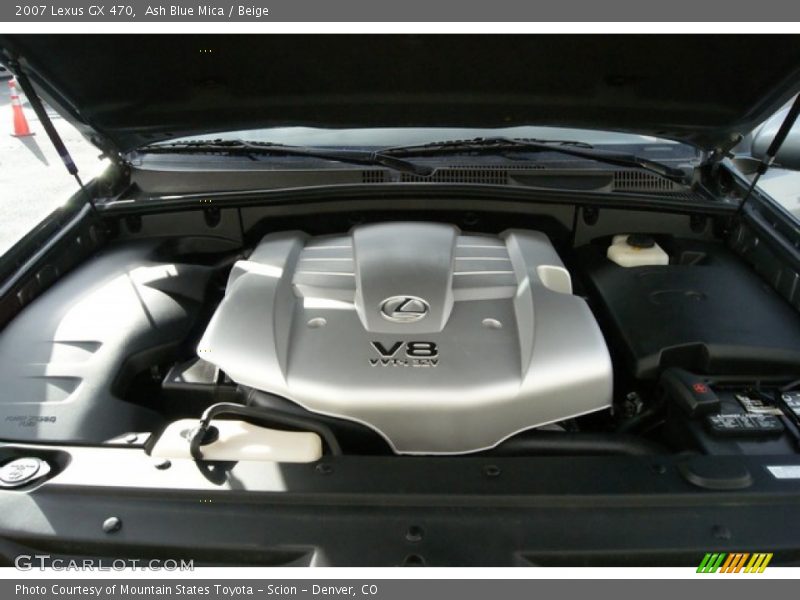 Ash Blue Mica / Beige 2007 Lexus GX 470
