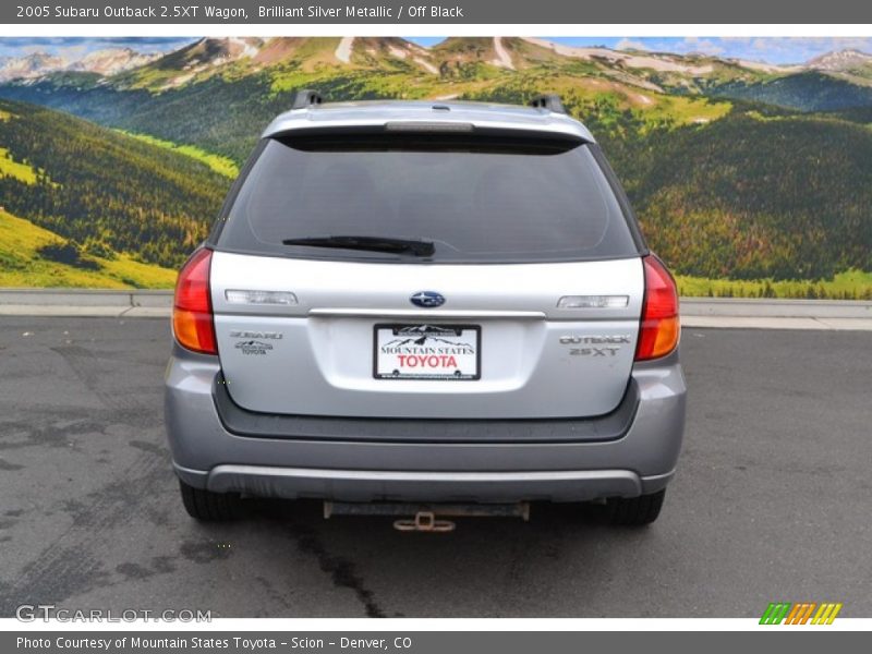 Brilliant Silver Metallic / Off Black 2005 Subaru Outback 2.5XT Wagon