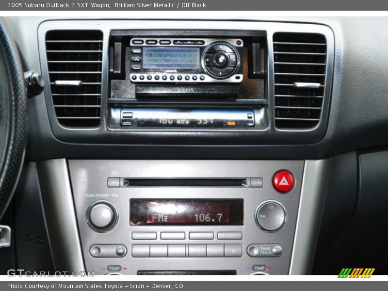Brilliant Silver Metallic / Off Black 2005 Subaru Outback 2.5XT Wagon