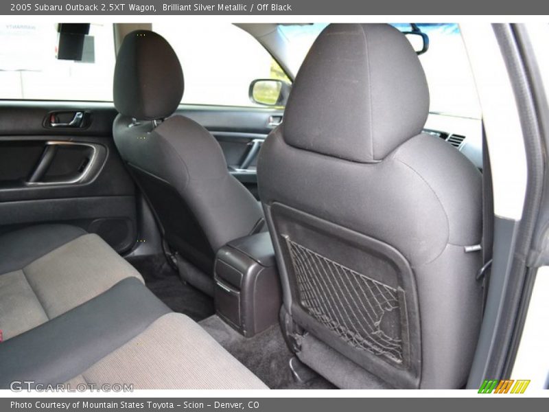 Brilliant Silver Metallic / Off Black 2005 Subaru Outback 2.5XT Wagon