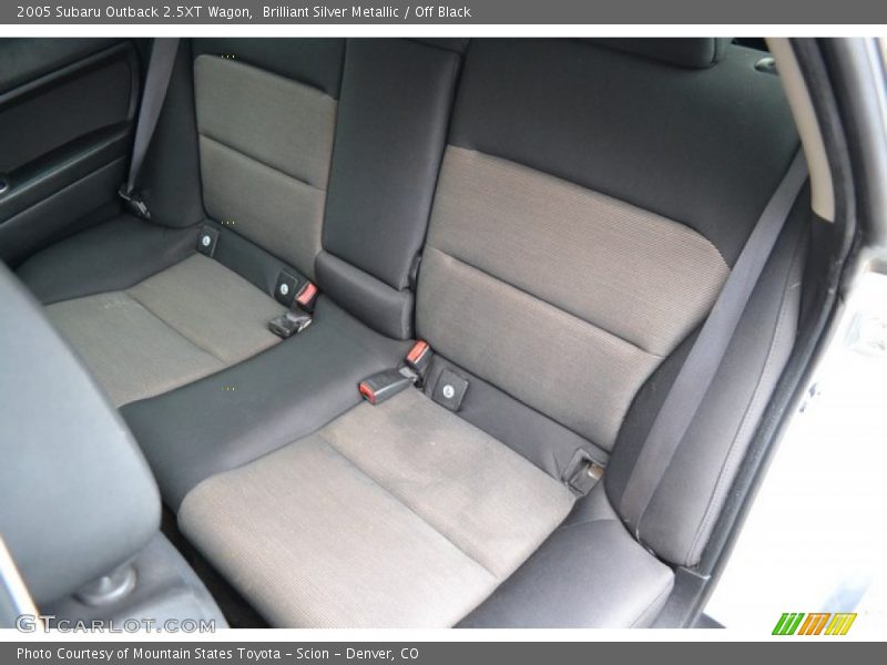 Brilliant Silver Metallic / Off Black 2005 Subaru Outback 2.5XT Wagon