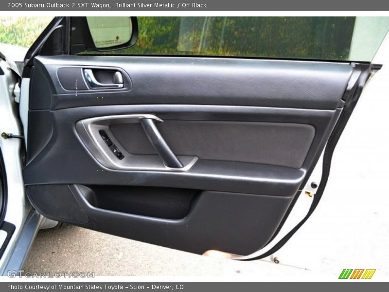 Brilliant Silver Metallic / Off Black 2005 Subaru Outback 2.5XT Wagon