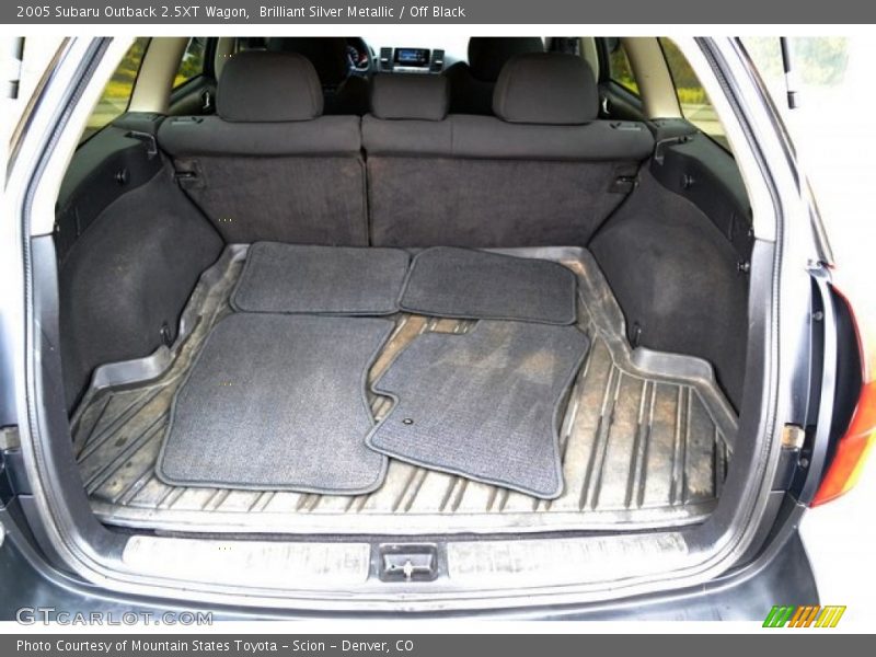Brilliant Silver Metallic / Off Black 2005 Subaru Outback 2.5XT Wagon