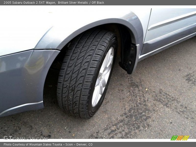 Brilliant Silver Metallic / Off Black 2005 Subaru Outback 2.5XT Wagon