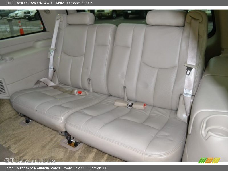 White Diamond / Shale 2003 Cadillac Escalade AWD