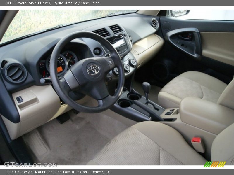 Pyrite Metallic / Sand Beige 2011 Toyota RAV4 I4 4WD