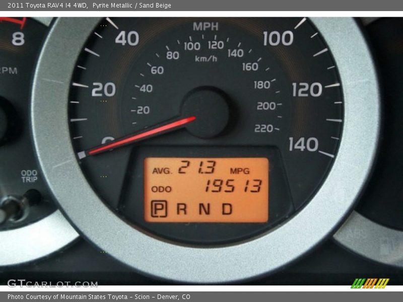 Pyrite Metallic / Sand Beige 2011 Toyota RAV4 I4 4WD