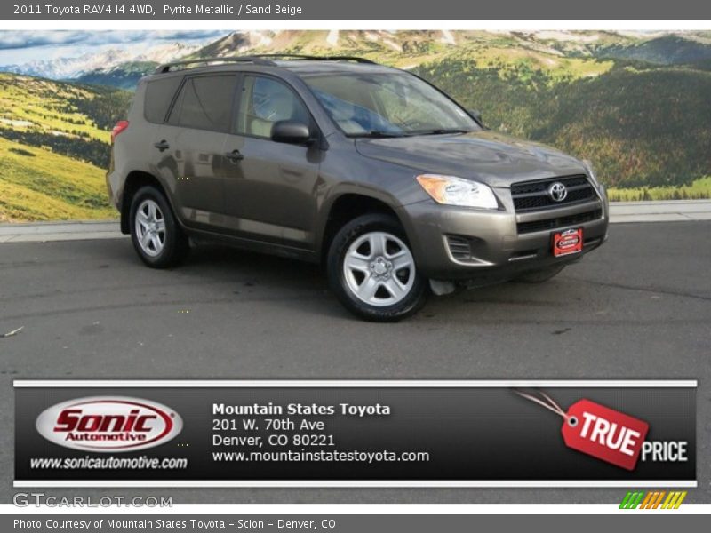 Pyrite Metallic / Sand Beige 2011 Toyota RAV4 I4 4WD