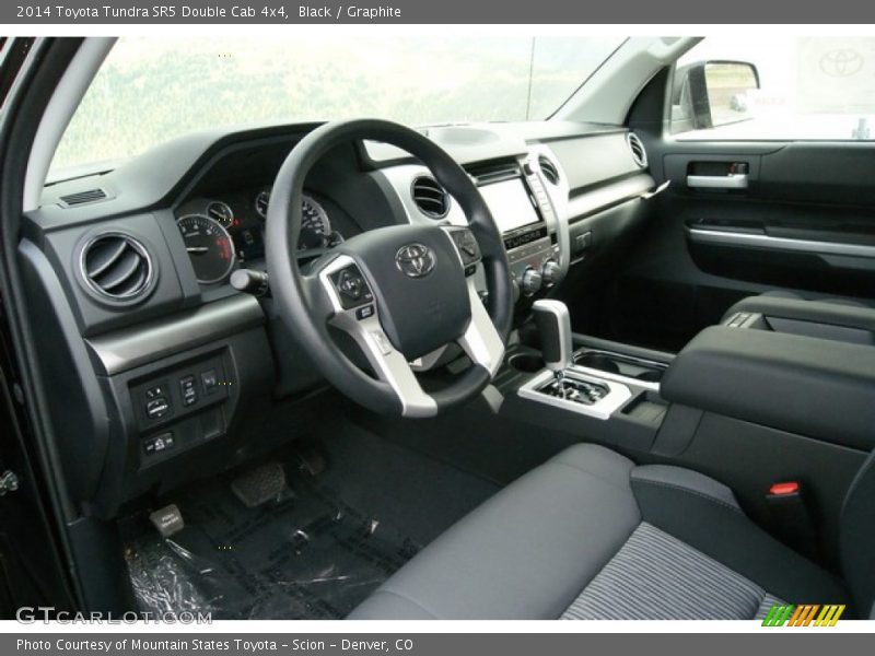 Black / Graphite 2014 Toyota Tundra SR5 Double Cab 4x4