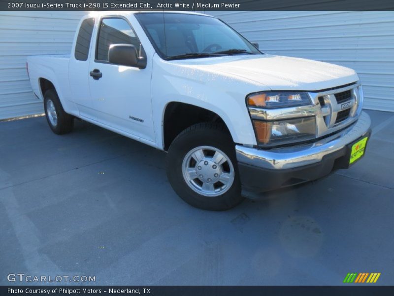 Arctic White / Medium Pewter 2007 Isuzu i-Series Truck i-290 LS Extended Cab