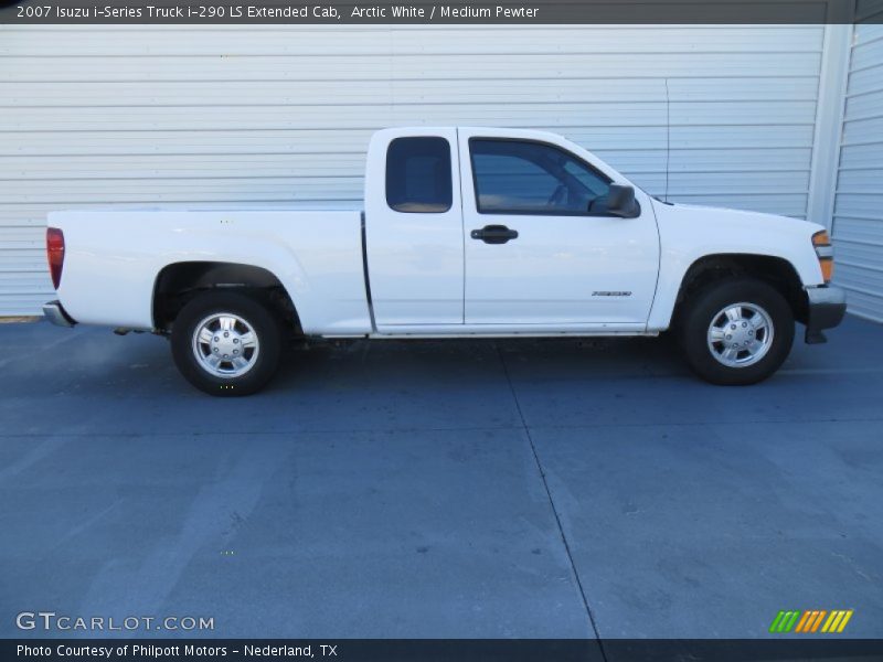 Arctic White / Medium Pewter 2007 Isuzu i-Series Truck i-290 LS Extended Cab