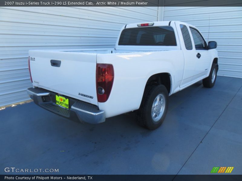 Arctic White / Medium Pewter 2007 Isuzu i-Series Truck i-290 LS Extended Cab