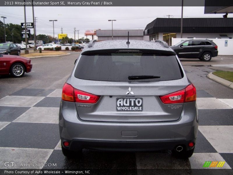 Mercury Gray Pearl / Black 2013 Mitsubishi Outlander Sport SE