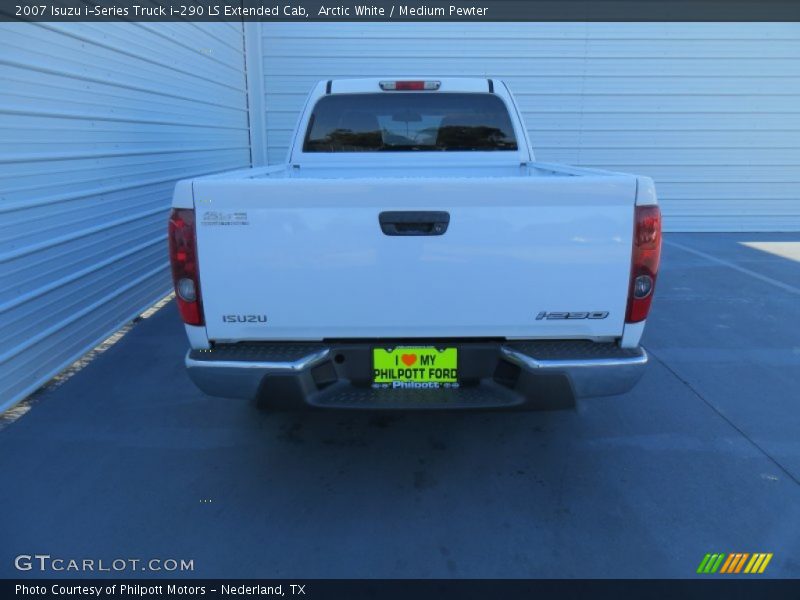 Arctic White / Medium Pewter 2007 Isuzu i-Series Truck i-290 LS Extended Cab