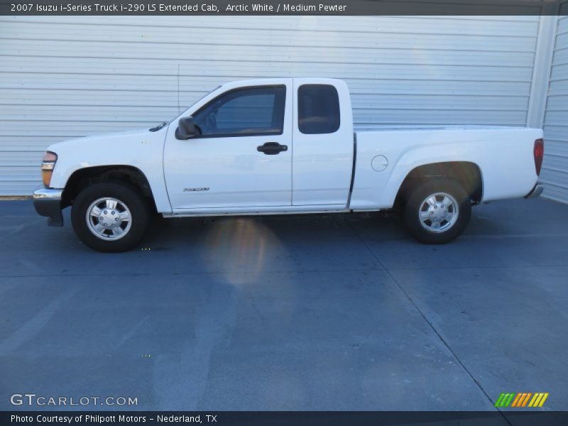 Arctic White / Medium Pewter 2007 Isuzu i-Series Truck i-290 LS Extended Cab