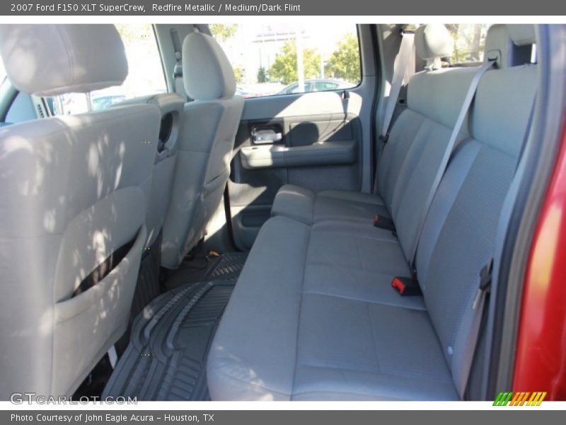 Redfire Metallic / Medium/Dark Flint 2007 Ford F150 XLT SuperCrew