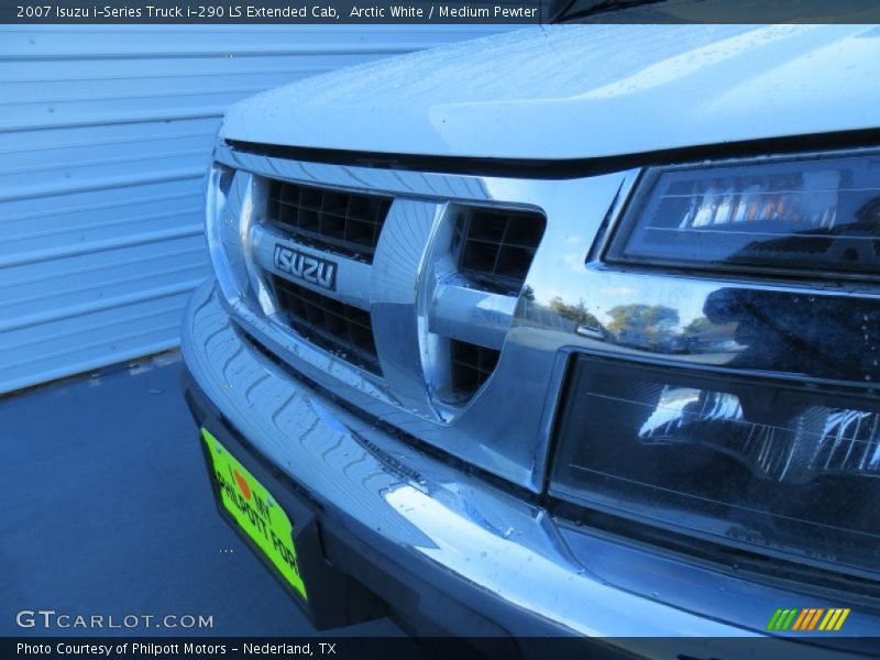 Arctic White / Medium Pewter 2007 Isuzu i-Series Truck i-290 LS Extended Cab