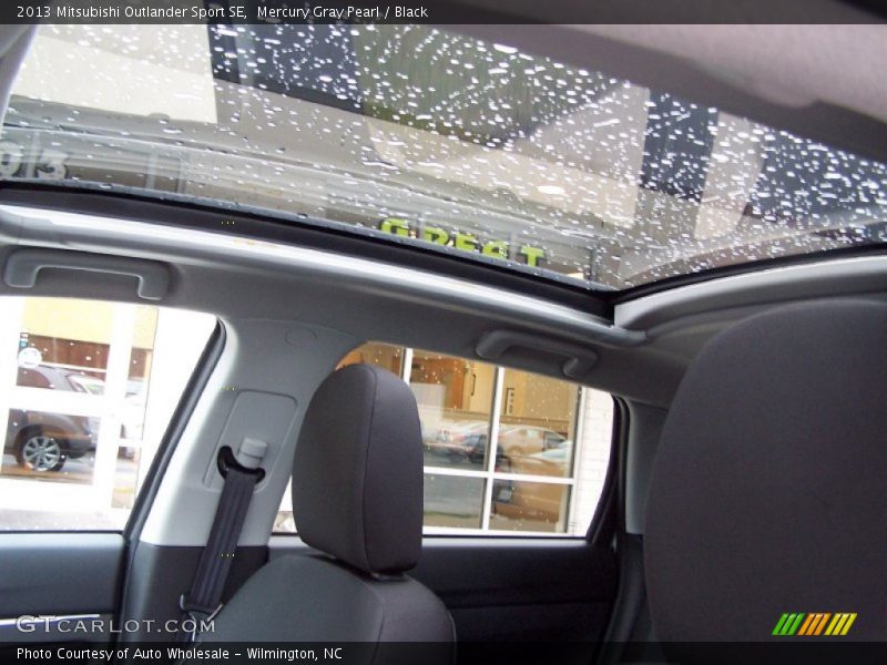Mercury Gray Pearl / Black 2013 Mitsubishi Outlander Sport SE