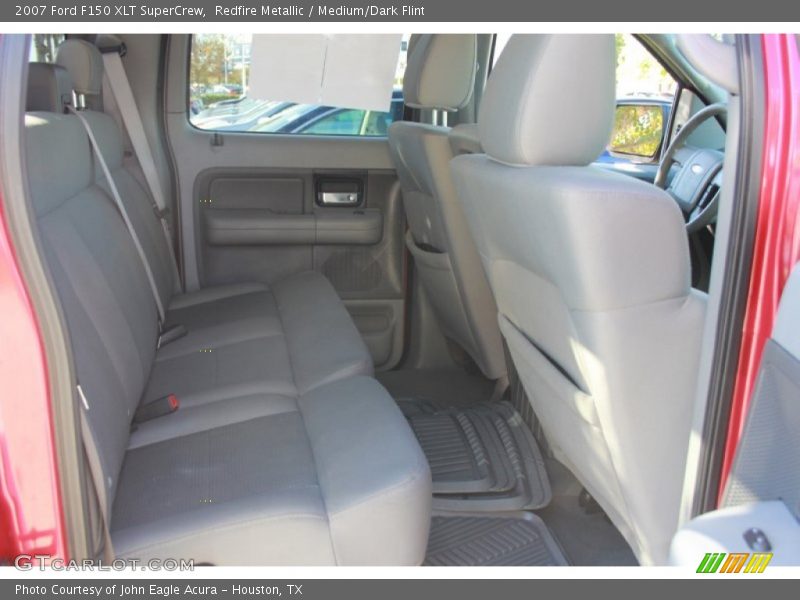 Redfire Metallic / Medium/Dark Flint 2007 Ford F150 XLT SuperCrew