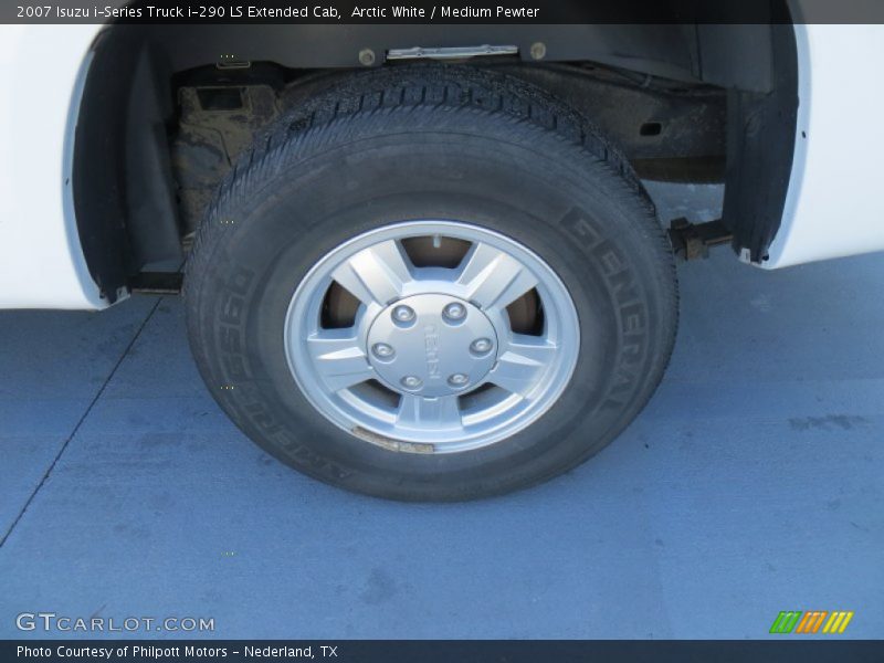 Arctic White / Medium Pewter 2007 Isuzu i-Series Truck i-290 LS Extended Cab