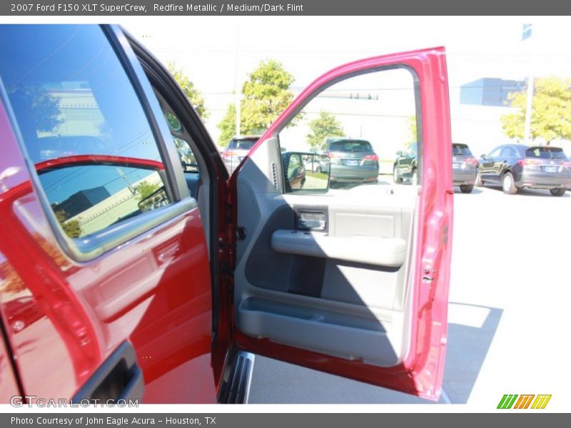 Redfire Metallic / Medium/Dark Flint 2007 Ford F150 XLT SuperCrew