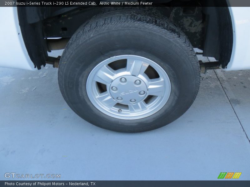 Arctic White / Medium Pewter 2007 Isuzu i-Series Truck i-290 LS Extended Cab