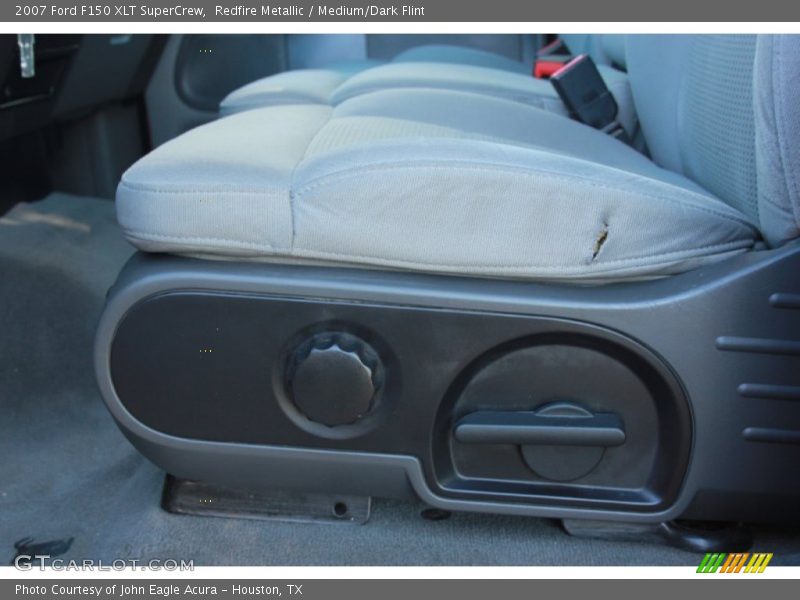 Redfire Metallic / Medium/Dark Flint 2007 Ford F150 XLT SuperCrew