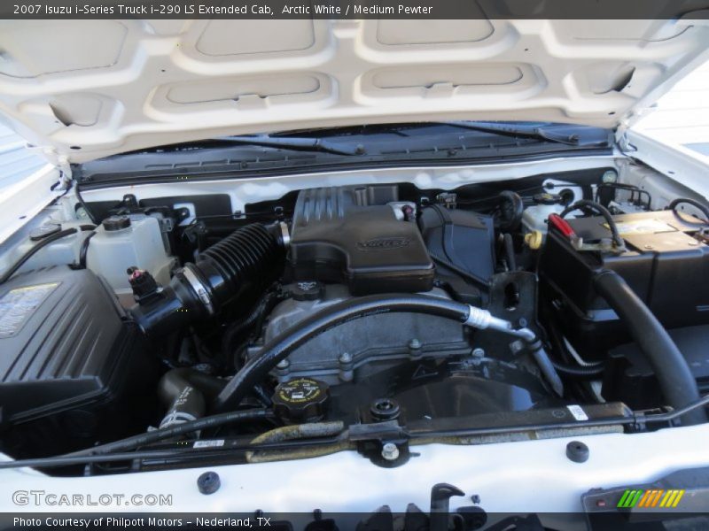 Arctic White / Medium Pewter 2007 Isuzu i-Series Truck i-290 LS Extended Cab