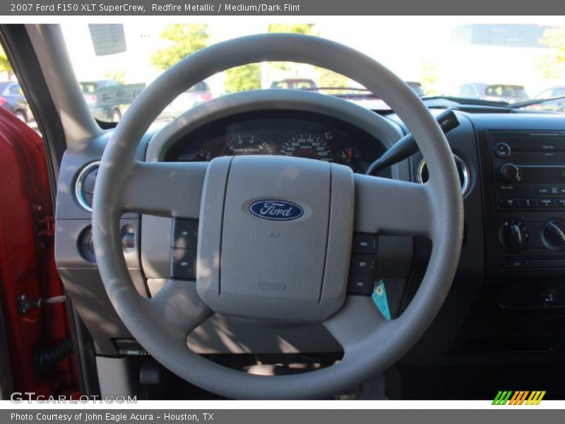 Redfire Metallic / Medium/Dark Flint 2007 Ford F150 XLT SuperCrew