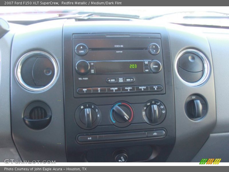 Redfire Metallic / Medium/Dark Flint 2007 Ford F150 XLT SuperCrew