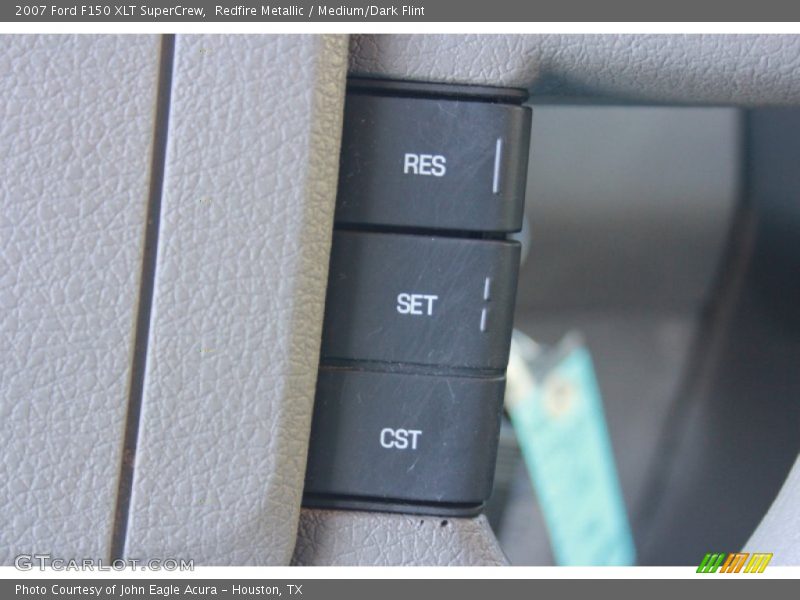 Redfire Metallic / Medium/Dark Flint 2007 Ford F150 XLT SuperCrew