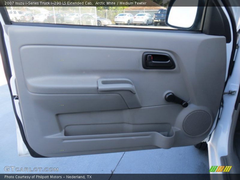 Arctic White / Medium Pewter 2007 Isuzu i-Series Truck i-290 LS Extended Cab