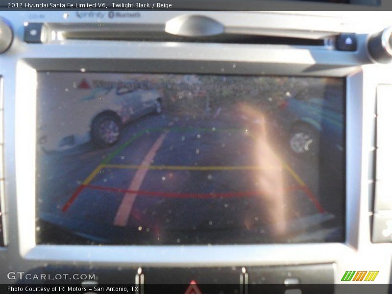 Twilight Black / Beige 2012 Hyundai Santa Fe Limited V6