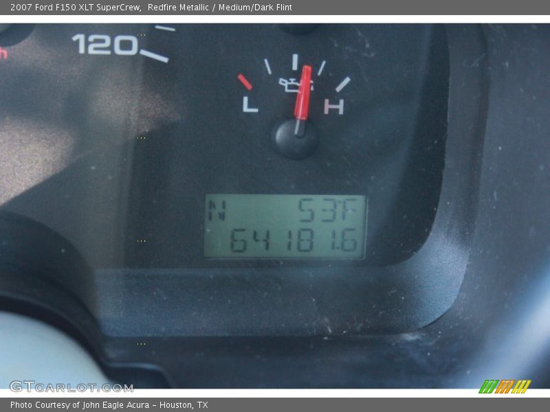 Redfire Metallic / Medium/Dark Flint 2007 Ford F150 XLT SuperCrew