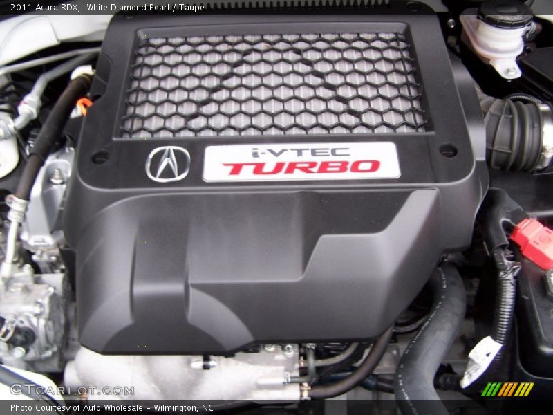 White Diamond Pearl / Taupe 2011 Acura RDX