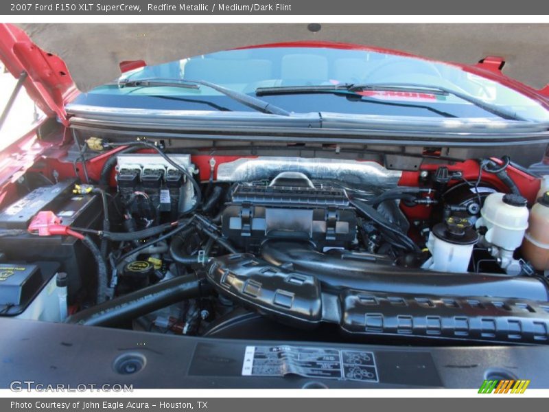 Redfire Metallic / Medium/Dark Flint 2007 Ford F150 XLT SuperCrew