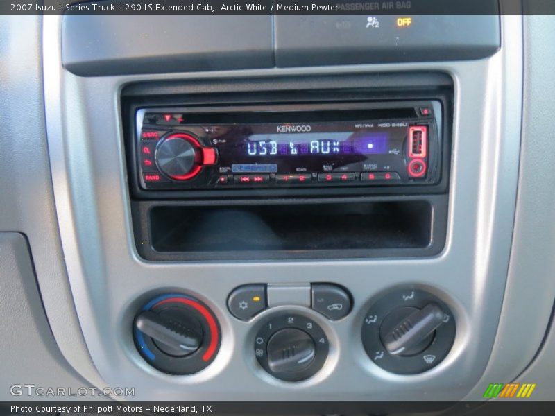 Arctic White / Medium Pewter 2007 Isuzu i-Series Truck i-290 LS Extended Cab