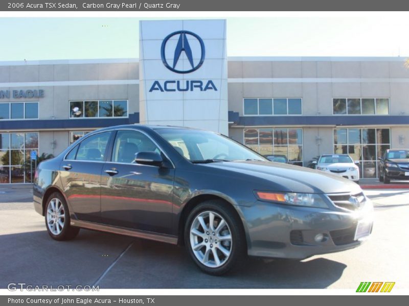 Carbon Gray Pearl / Quartz Gray 2006 Acura TSX Sedan