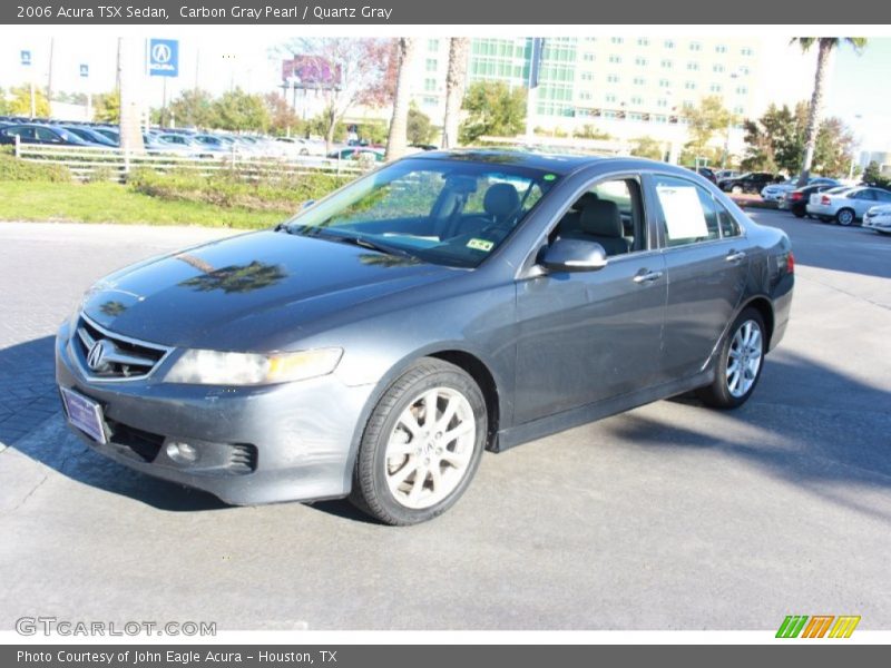 Carbon Gray Pearl / Quartz Gray 2006 Acura TSX Sedan