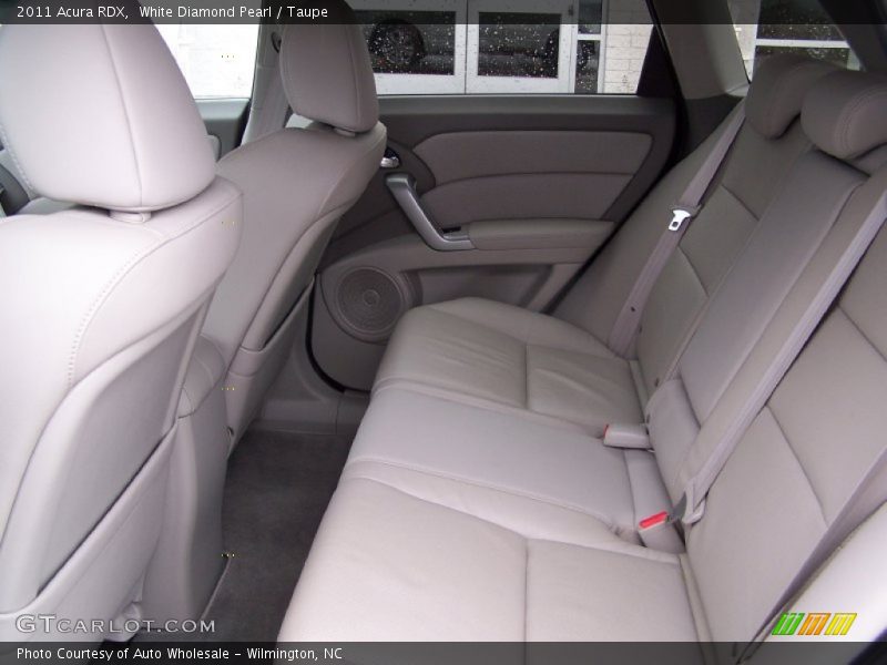 White Diamond Pearl / Taupe 2011 Acura RDX