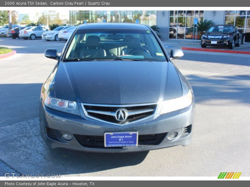Carbon Gray Pearl / Quartz Gray 2006 Acura TSX Sedan