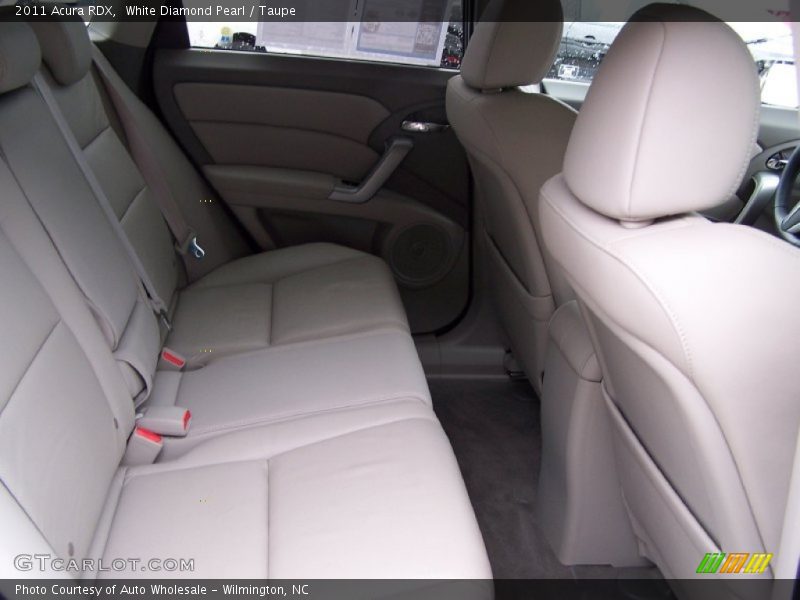 White Diamond Pearl / Taupe 2011 Acura RDX