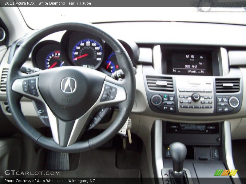 White Diamond Pearl / Taupe 2011 Acura RDX