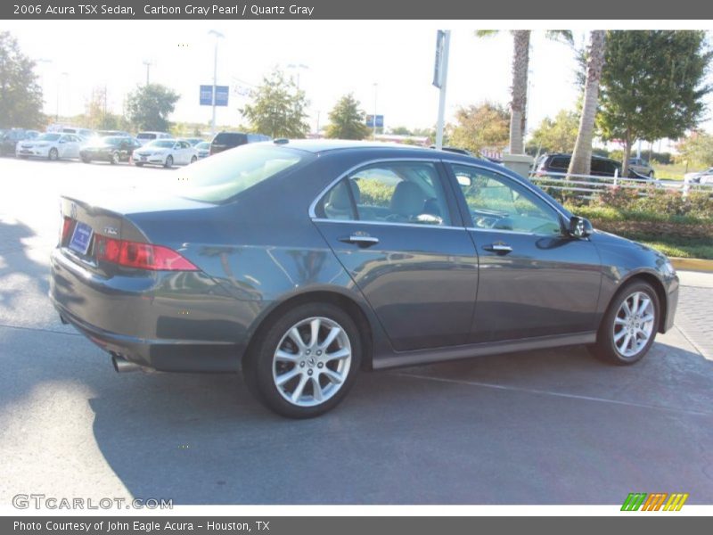 Carbon Gray Pearl / Quartz Gray 2006 Acura TSX Sedan