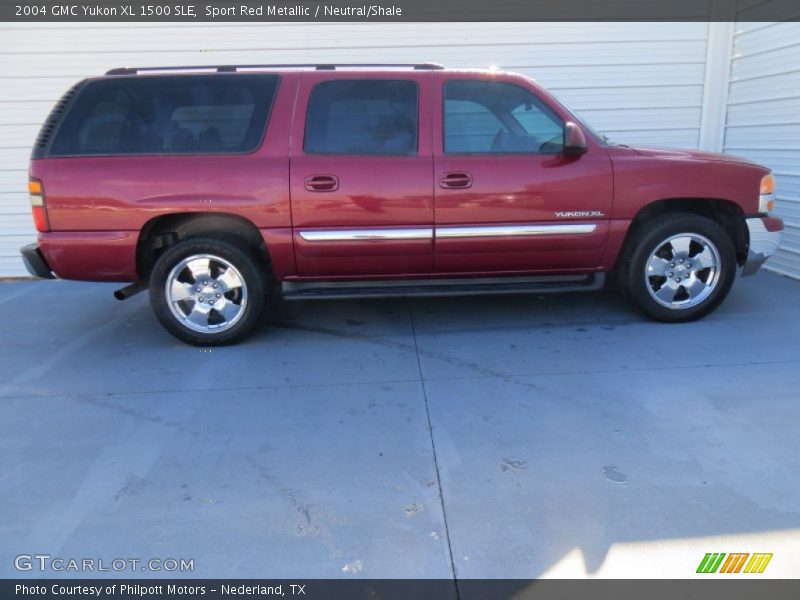 Sport Red Metallic / Neutral/Shale 2004 GMC Yukon XL 1500 SLE