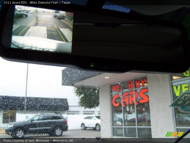 White Diamond Pearl / Taupe 2011 Acura RDX