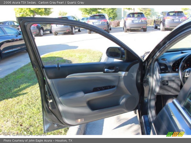 Carbon Gray Pearl / Quartz Gray 2006 Acura TSX Sedan