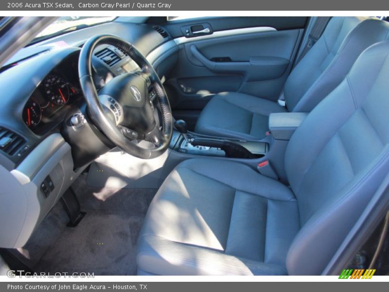 Carbon Gray Pearl / Quartz Gray 2006 Acura TSX Sedan
