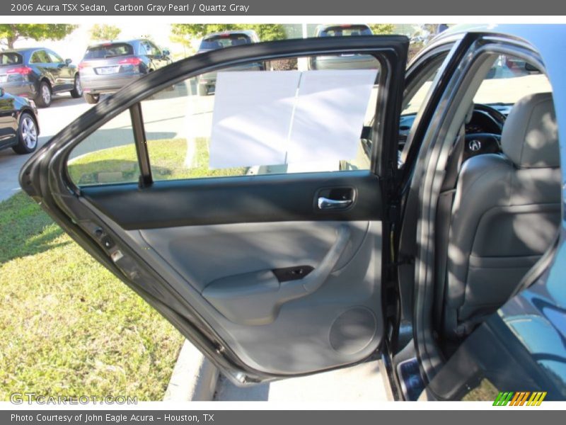 Carbon Gray Pearl / Quartz Gray 2006 Acura TSX Sedan